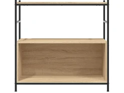 Estante 80x30x78,5 cm derivados madeira/ferro carvalho sonoma PT647347