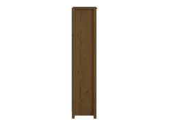 Estante 50x35x154 cm madeira de pinho maciça castanho mel