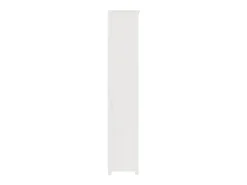 Estante 80x35x183 cm madeira de pinho maciça branco
