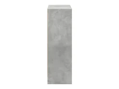Estante 60x24x76 cm madeira processada cinza cimento