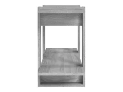 Estante 100x30x51 cm madeira processada cor sonoma cinza
