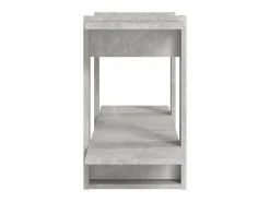 Estante 100x30x51 cm madeira processada cinza cimento PT934008