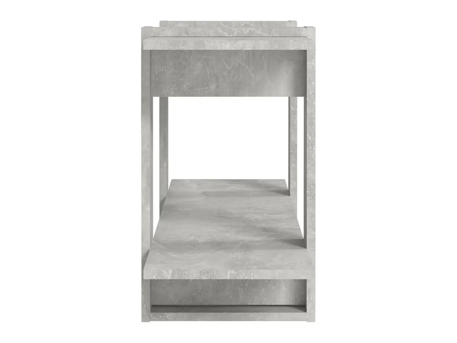 Estante 100x30x51 cm madeira processada cinza cimento PT934008