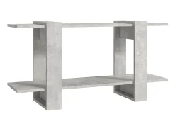 Estante 100x30x51 cm madeira processada cinza cimento PT934008