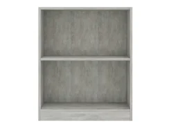 Estante 60x24x76 cm madeira processada cinza cimento PT106667