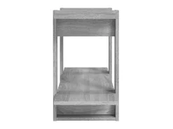 Estante 100x30x51 cm madeira processada cor sonoma cinza PT797983