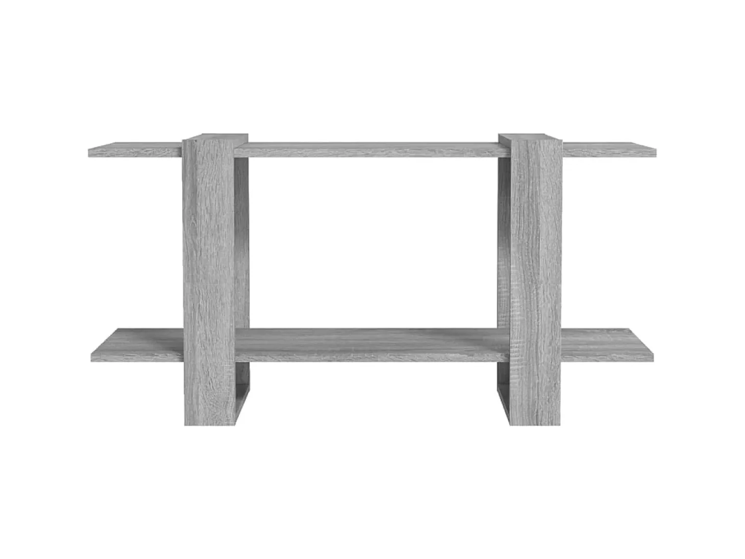 Estante 100x30x51 cm madeira processada cor sonoma cinza PT797983