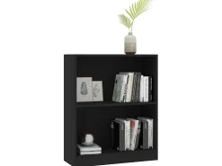 Estante 60x24x76 cm madeira processada preto PT668085