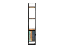 Estante 45x30x171 cm madeira recuperada maciça PT354888