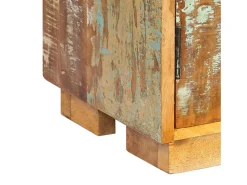 Estante 60x35x180 cm madeira recuperada maciça