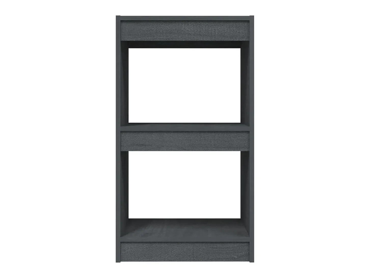Estante 40x30x71,5 cm pinho maciço cinzento PT559851