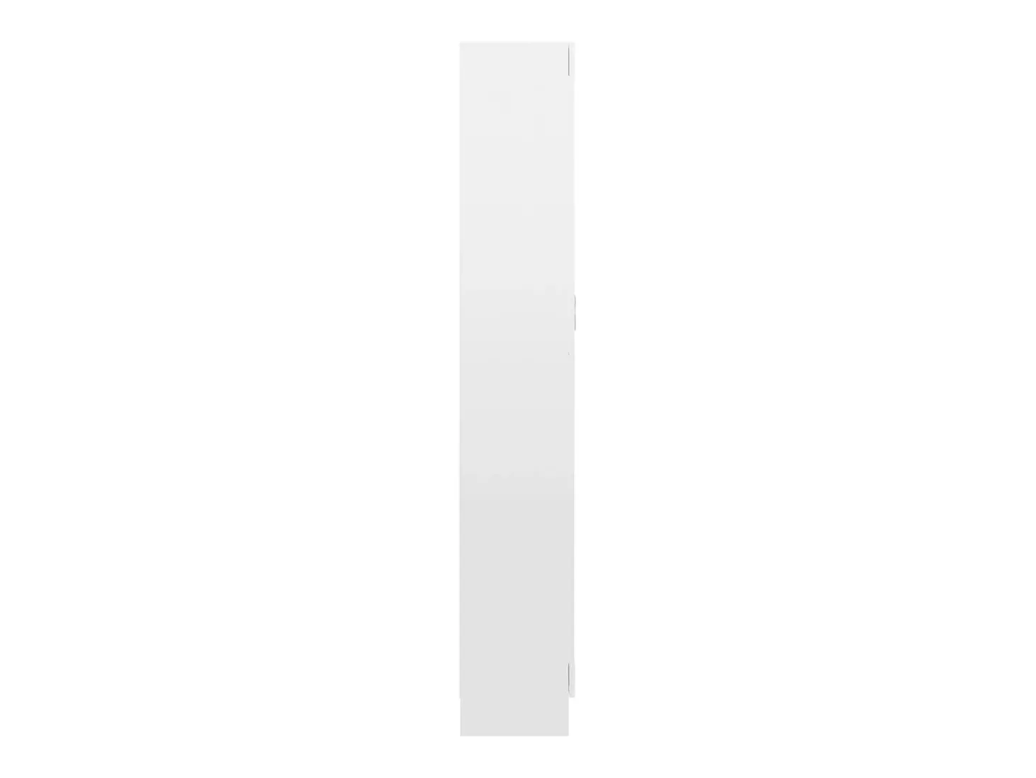 Estante 82,5x30,5x185,5cm derivados de madeira branco brilhante