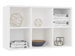 Estante/aparador 66x30x98 cm contraplacado branco