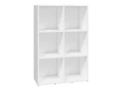 Estante/aparador 66x30x98 cm contraplacado branco