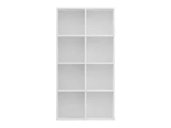 Estante/aparador 66x30x130 cm contraplacado branco PT719800