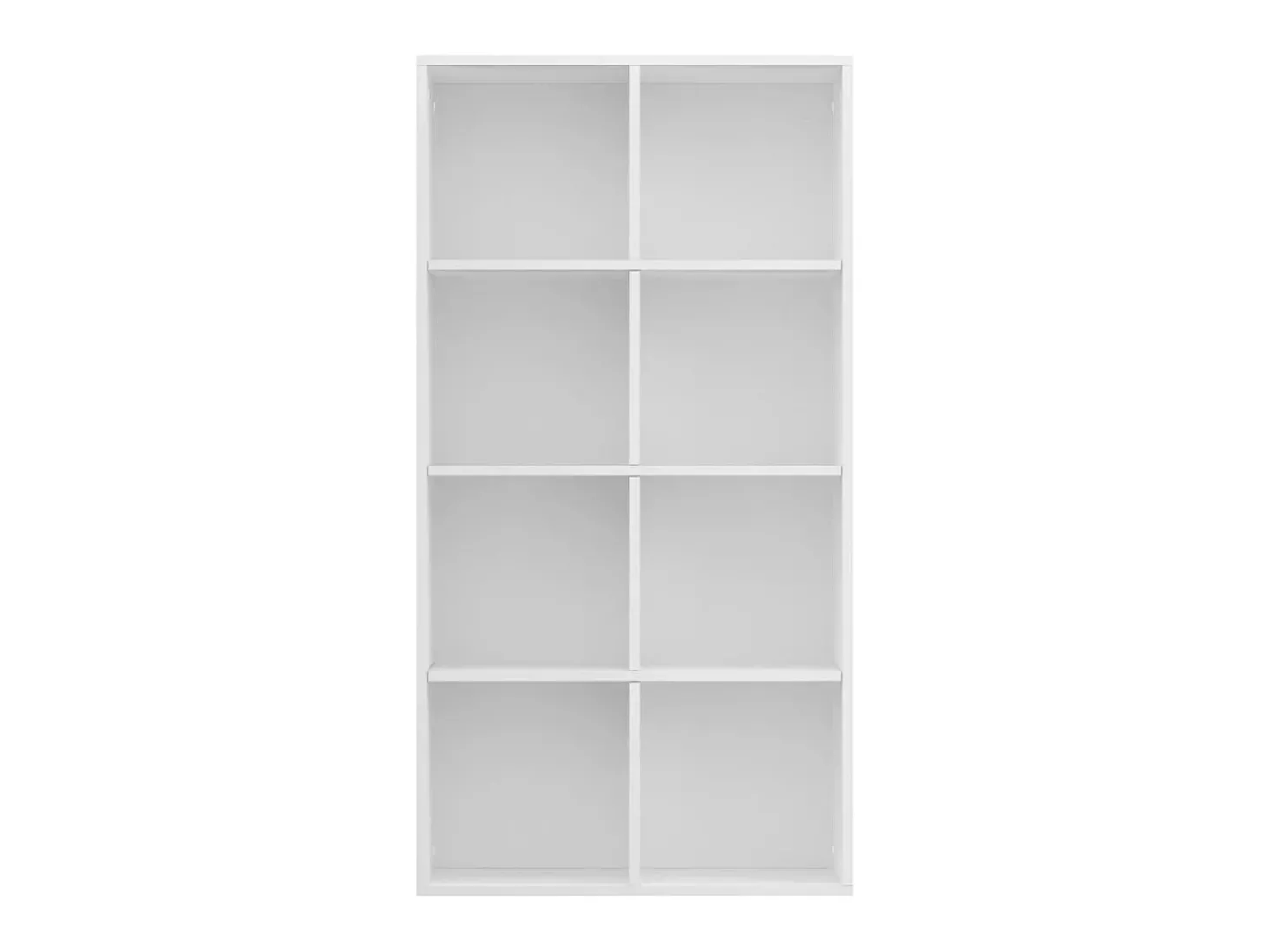 Estante/aparador 66x30x130 cm contraplacado branco PT719800