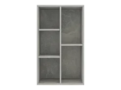 Estante/aparador 50x25x80 cm contraplacado cinzento cimento PT411389