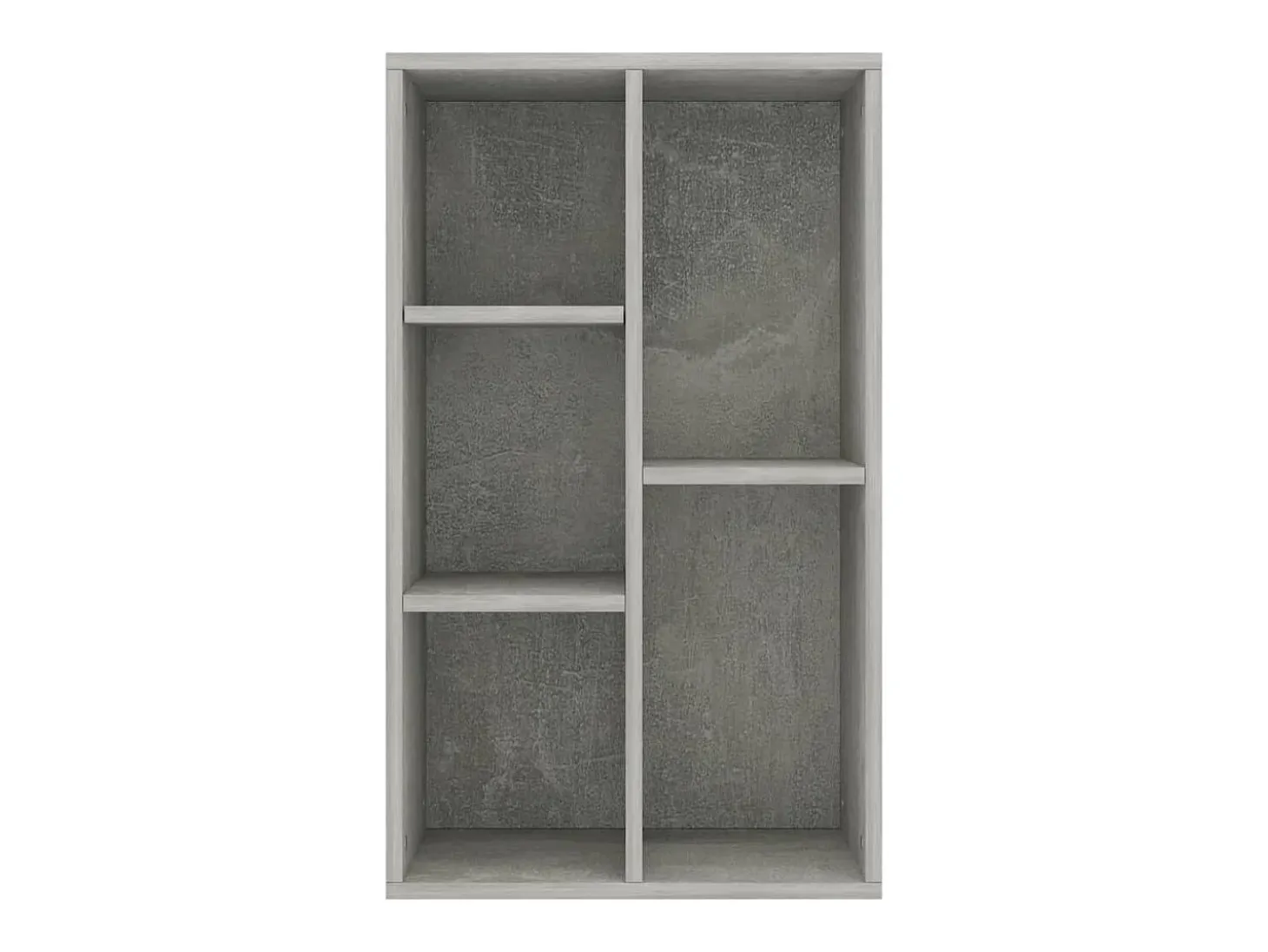 Estante/aparador 50x25x80 cm contraplacado cinzento cimento PT411389