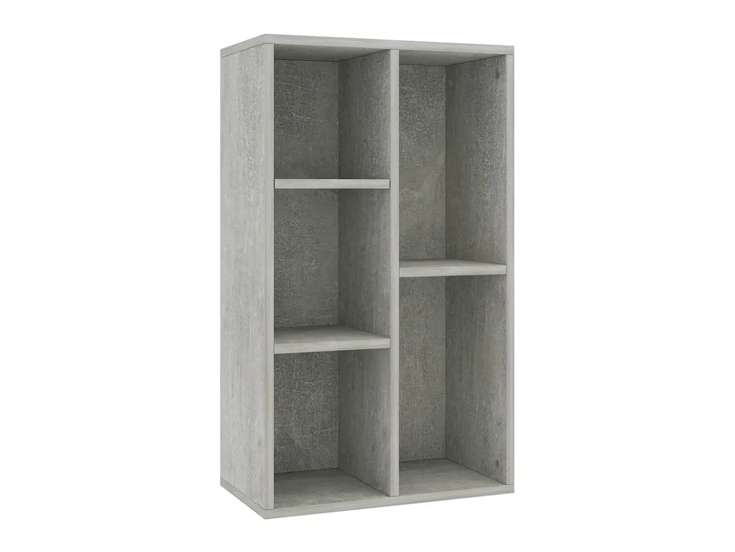 Estante/aparador 50x25x80 cm contraplacado cinzento cimento PT411389