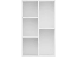 Estante/aparador 50x25x80 cm contraplacado branco PT606625