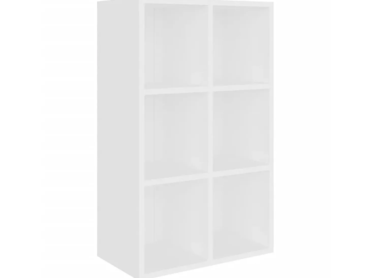 Estante/aparador 66x30x98 cm contraplacado branco PT258260