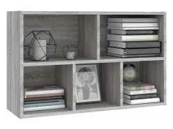 Estante/aparador 50x25x80 cm derivados madeira cinzento sonoma