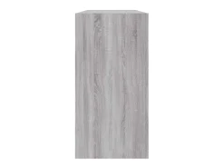 Estante/aparador 50x25x80 cm derivados madeira cinzento sonoma