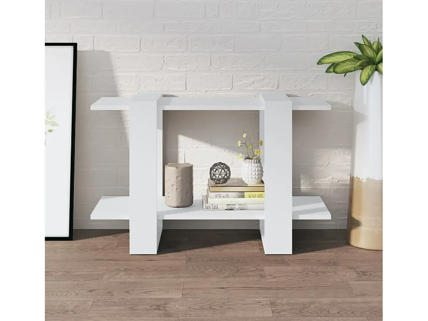 Estante/divisória 80x30x51 cm branco PT942555