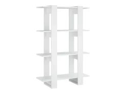 Estante/divisória 80x30x123,5 cm branco PT936487