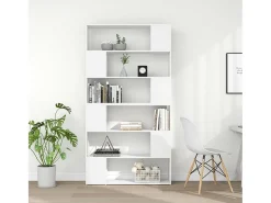 Estante/divisória 100x24x188 cm branco PT258278