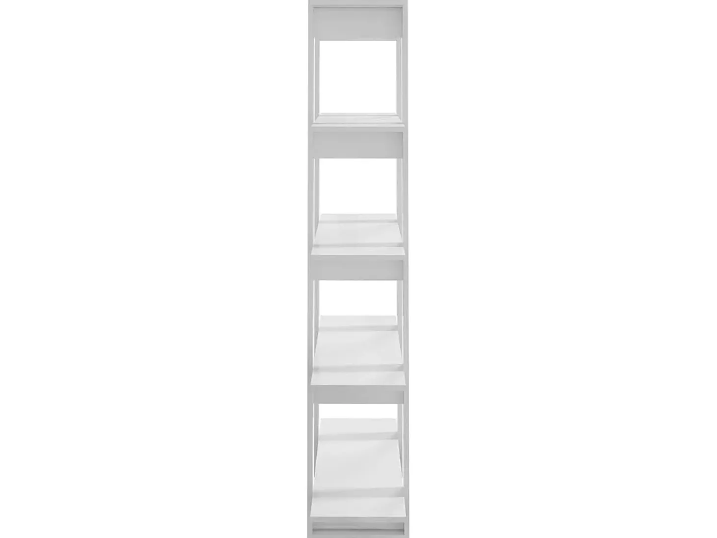 Estante/divisória 100x30x160 cm branco brilhante PT452856