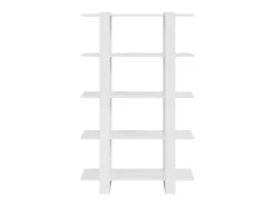 Estante/divisória 100x30x160 cm branco brilhante PT452856