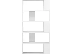 Estante/divisória 80x24x159 cm branco brilhante PT447207