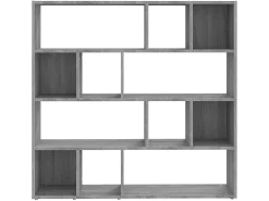 Estante/divisória 105x24x102 cm cinzento sonoma PT347641