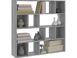 Estante/divisória 105x24x102 cm cinzento sonoma PT347641