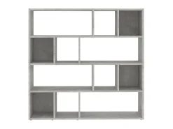 Estante/divisória 105x24x102 cm cinzento cimento PT429265