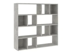Estante/divisória 105x24x102 cm cinzento cimento PT429265