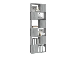 Estante/divisória 60x24x186 cm cinzento sonoma PT238778