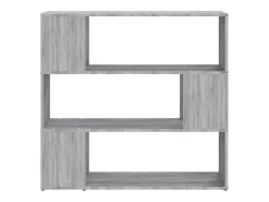 Estante/divisória 100x24x94 cm cinzento sonoma PT471449