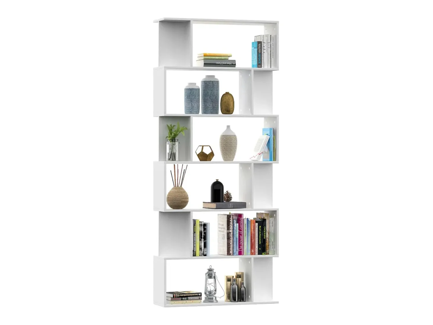 Estante/divisória 80x24x192 cm contraplacado branco PT539985