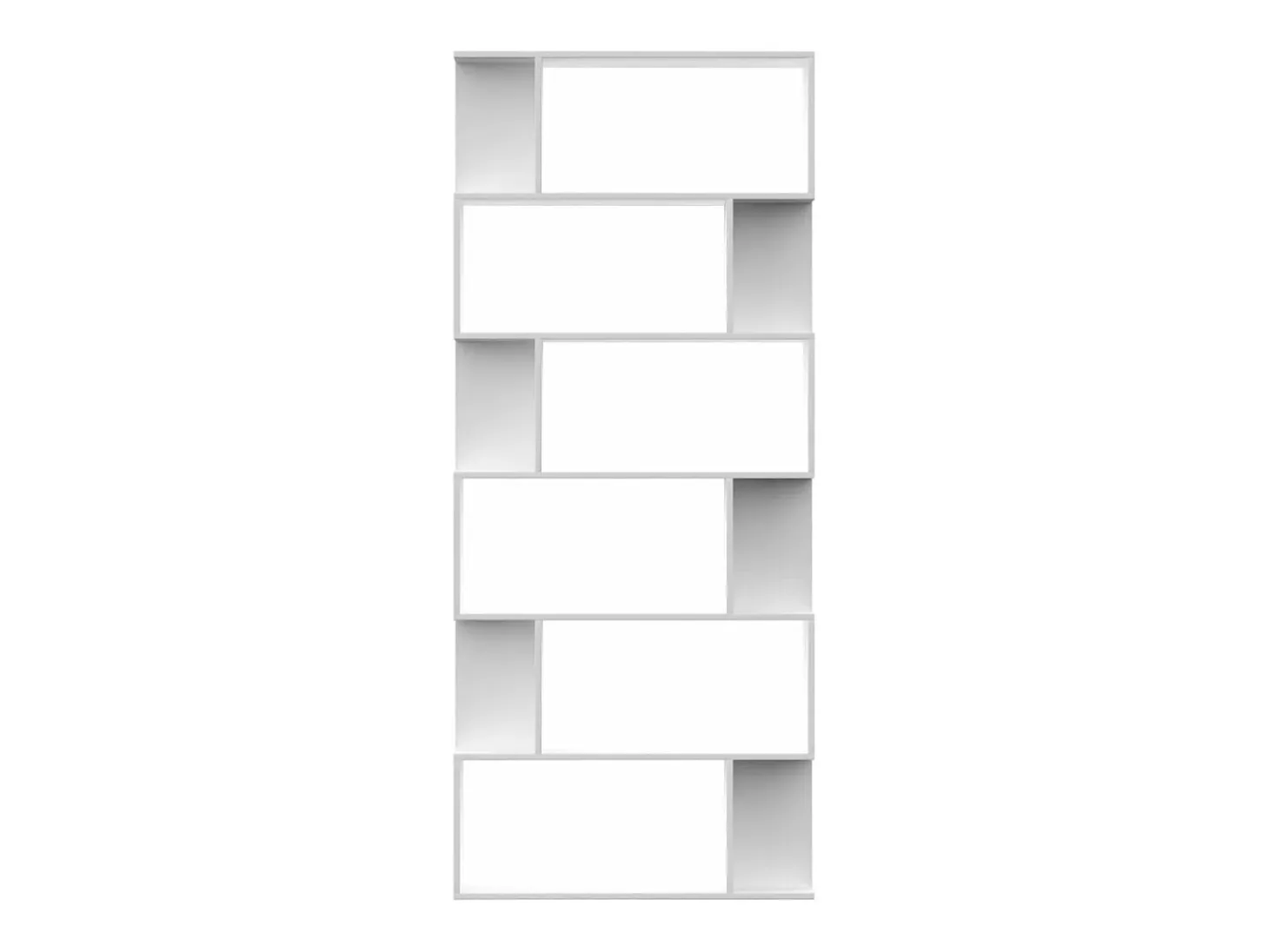 Estante/divisória 80x24x192 cm contraplacado branco PT539985