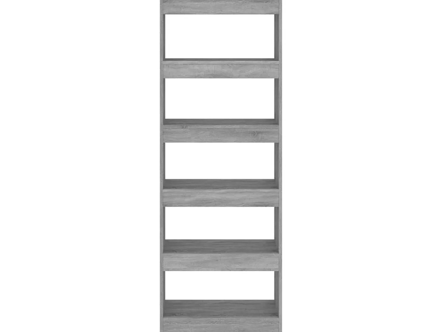 Estante/divisória 60x30x166 cm contraplacado cinzento cimento PT159863