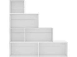 Estante/divisória 155x24x160 cm contraplacado branco PT784342