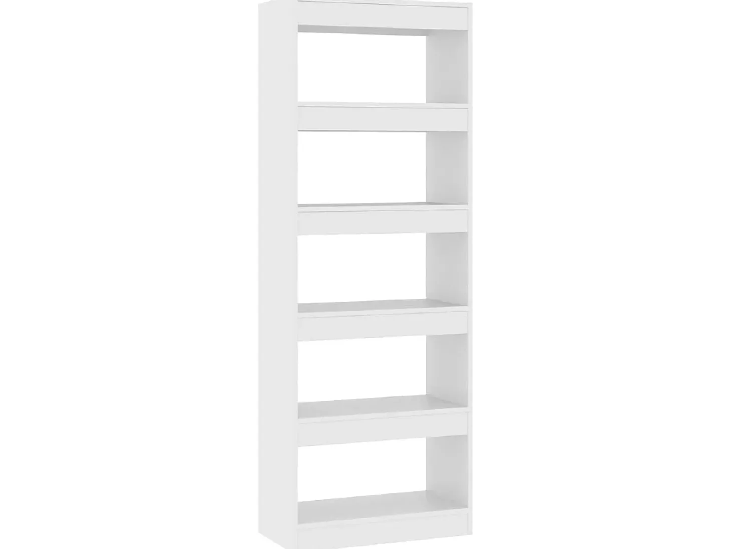 Estante/divisória 60x30x166 cm contraplacado branco PT757028