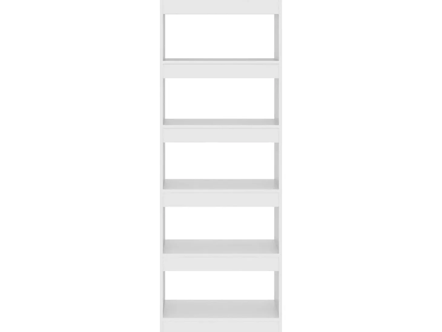 Estante/divisória 60x30x166 cm contraplacado branco PT757028