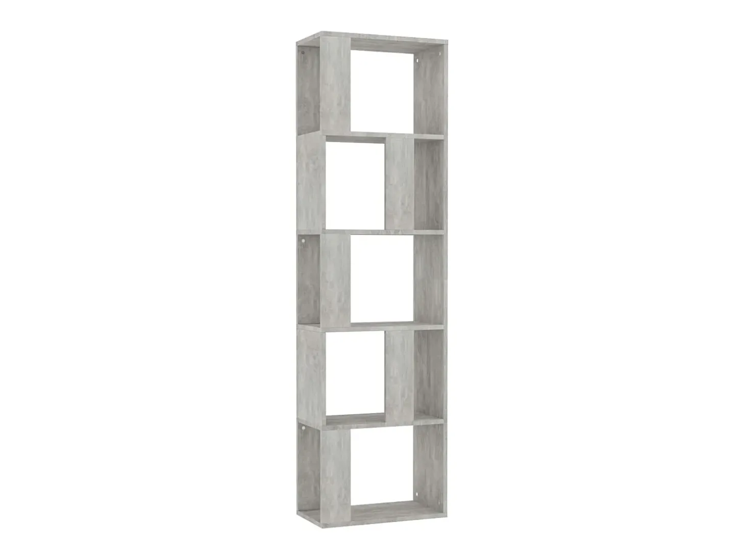 Estante/divisória 45x24x159 cm contraplacado cinzento cimento PT261362