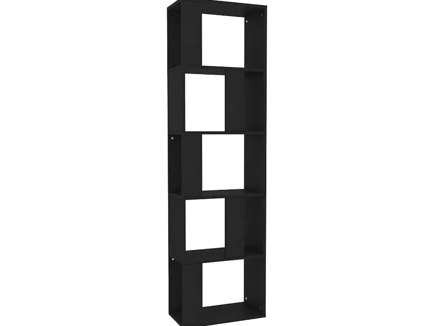 Estante/divisória 45x24x159 cm contraplacado preto PT404429