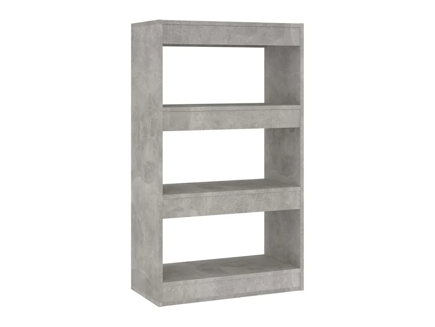 Estante/divisória 60x30x103 cm contraplacado cor cinza cimento PT278532