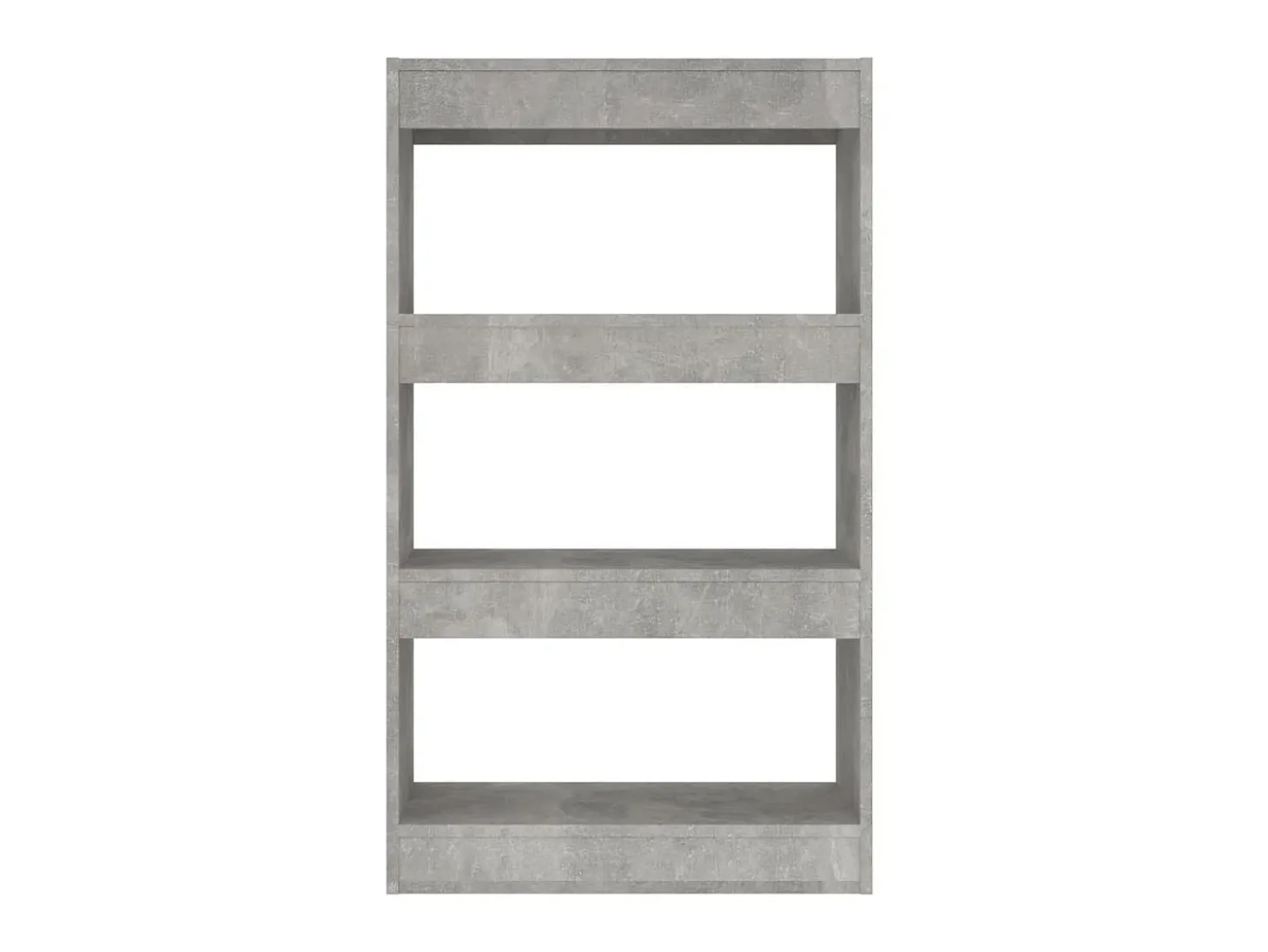 Estante/divisória 60x30x103 cm contraplacado cor cinza cimento PT278532