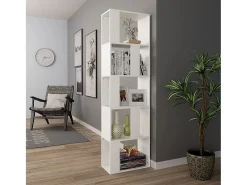 Estante/divisória 45x24x159 cm contraplacado branco PT105508